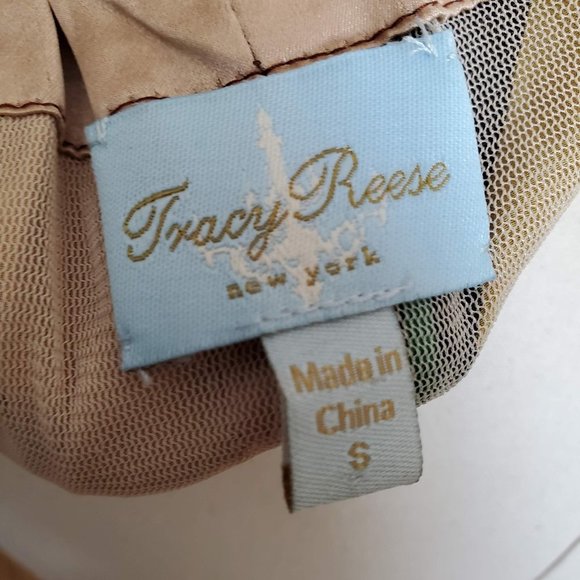 Tracy Reese 100% Silk Small Geometric Dress - Picture 7 of 9